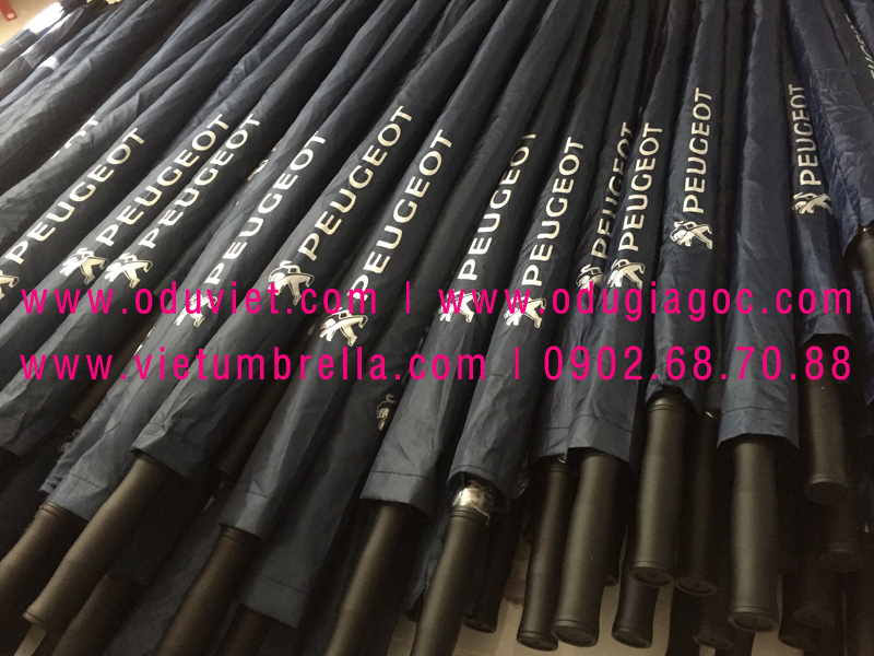 xưởng sản xuất ô dù cầm tay in logo quảng cáo